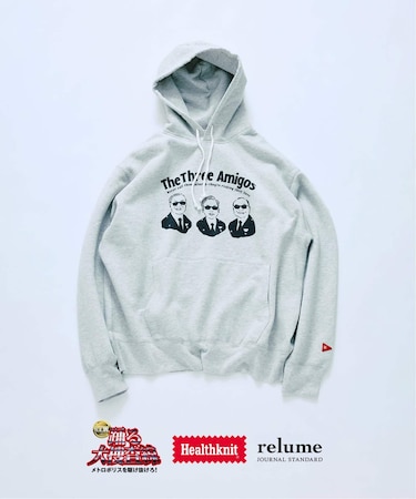 【『踊る大捜査線 N.E.W.』× Healthknit 】別注 スリーアミーゴス パーカー