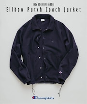 CHAMPION / チャンピオン 別注 R/W エルボーパッチ コーチジャケット