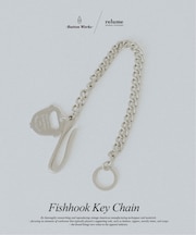Button Works / ボタンワークス 別注 フィッシュフック キーチェーン