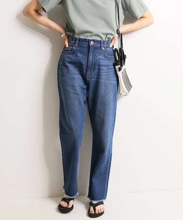 LE DENIM カットオフスリムデニムパンツ◇｜フォーワンセブン 