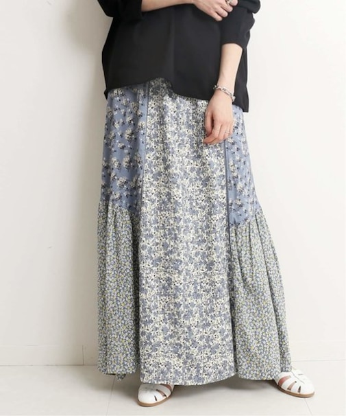 Deveaux マルチパターンスカート◆