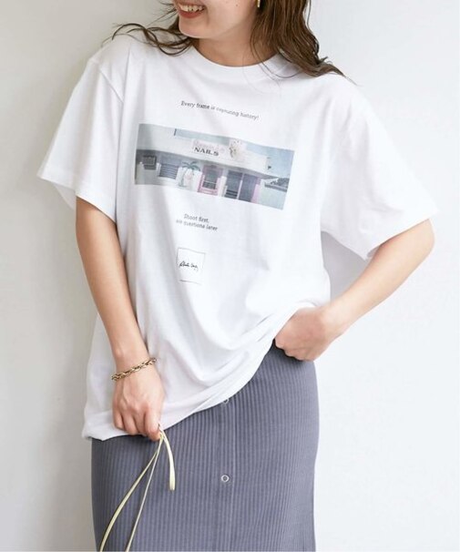 Roberta Bayley グラフィックフォトTEE◆