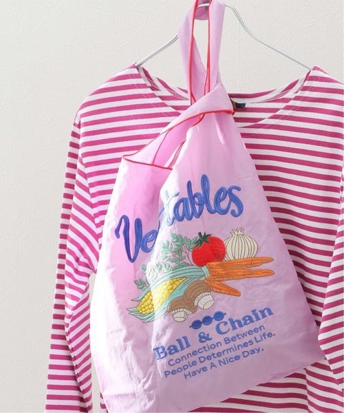 ポールアンドチェーン　B all&C hain チロリアン エコバッグ【新品】 BALL&CHAIN/ボール アンド チェーン】 ベジタブルエコバッグ