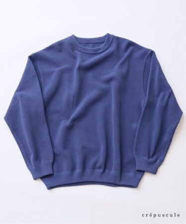 CREPUSCULE / クレプスキュール】417別注カノコクルーネック｜フォー 