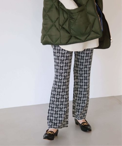 SLOBE citron. ジャガードニットパンツ◇｜フォーワンセブン