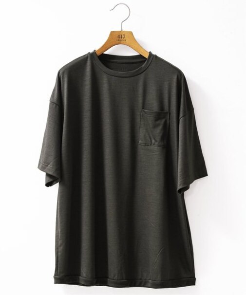 【WOOLLABO / ウールラボ】別注 ハイブリッドメリノウールラウンドTシャツ