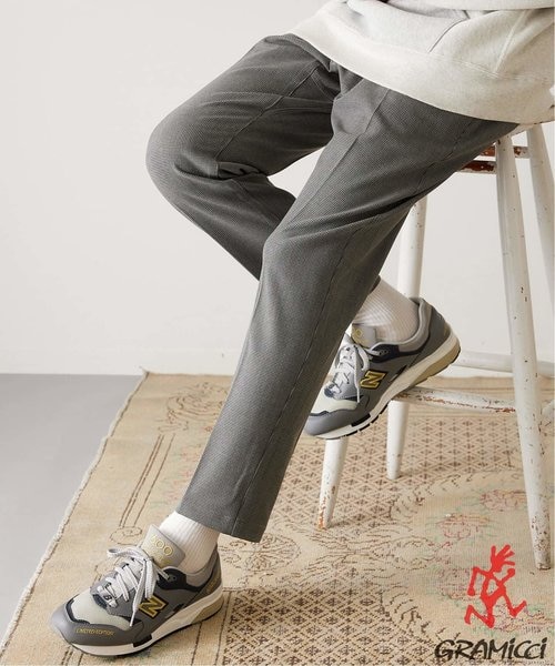 GRAMICCI × BEAMS 別注 L グレー クライミング ストレッチ GRAMICCI × BEAMS 別注 テーパードスラックス ストライプ【S