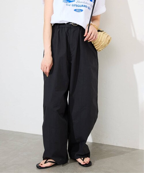 SLOBE IENAスローブイエナ ボリュームギャザーイージーパンツ SLOBE IENA（スローブイエナ）の「ボリュームギャザーイージー