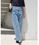 《3サイズ展開/追加6》LE DENIM ストレートデニムパンツ