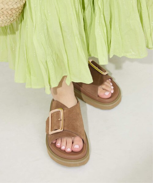 未使用級✨MOHI モヒ SLOBE IENA 別注 バックルサンダル 37 未使用級✨MOHI モヒ SLOBE IENA 別注 バックルサンダル 37
