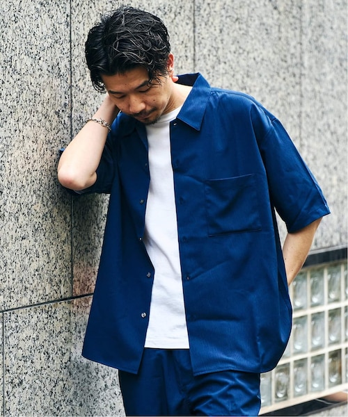 WRINKLES オープンカラーシャツ｜フォーワンセブン