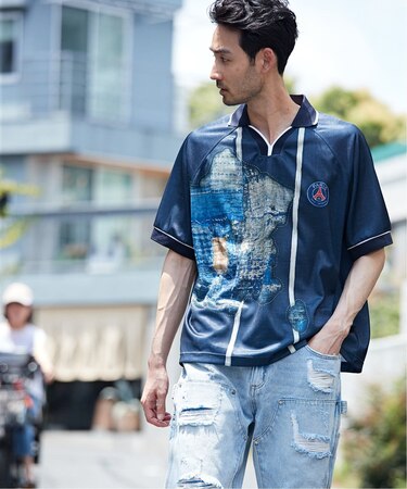 【Poggy × Paris Saint-Germain】DEAR PSG PRINTED GAME SHIRT