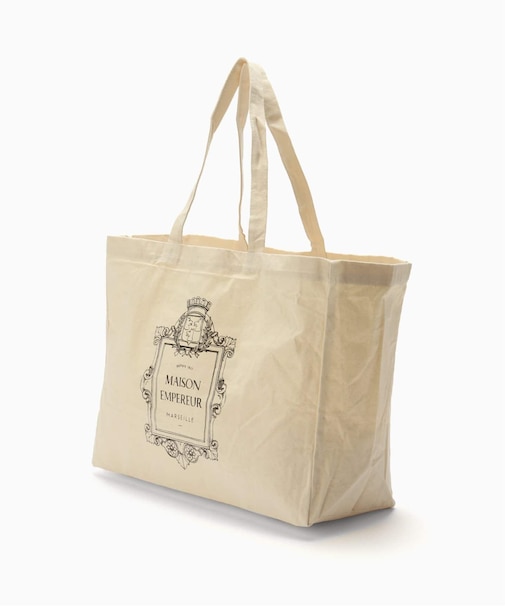 Maison Empereur / メゾン・エンペラー  big tote bag w/ coat of arms