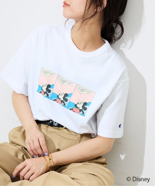 Champion/チャンピオン SLOBE別注 /Mickey/ Tシャツ