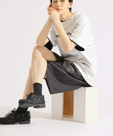 【Paris Saint-Germain / パリ・サン＝ジェルマン】 JP METALIC LOGO SHORTS