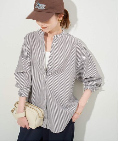 《追加》ROYAL NAVY/ロイヤルネイビー SLOBE別注 バンドカラーシャツ