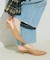 SLOBE ベルトバックスリングパンプス