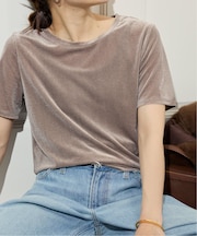 ベロアTシャツ