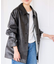 《WEB限定/追加》フェイクレザーブルゾン