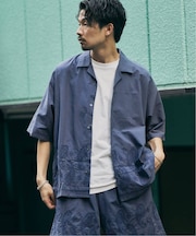 ヘムエンブロイダリーシャツ