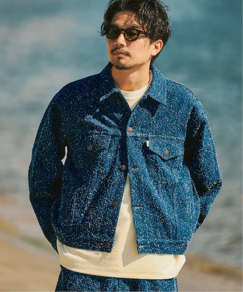 ETRETOKYO　ボアデニムトラッカージャケットМ ETRE TOKYO - ボアデニムトラッカージャケット - INDIGO