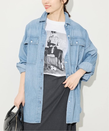 《追加2》Healthy DENIM/ヘルシーデニム SLOBE別注 ビッグシャツ ALMOND