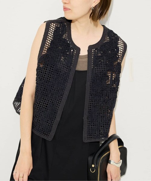 +81BRANCA/ハチイチブランカ レースベスト 81BRANCA/ハチイチブランカ レースベスト｜フォーワンセブン