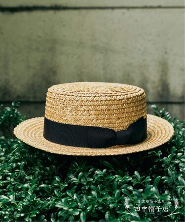 田中帽子店 417別注 オニムギ カンカン帽