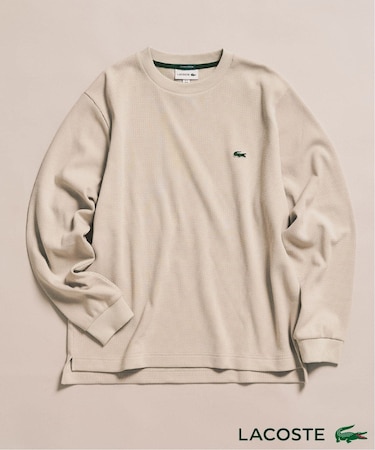 【LACOSTE / ラコステ】 別注 ワッフルL/S カットソー