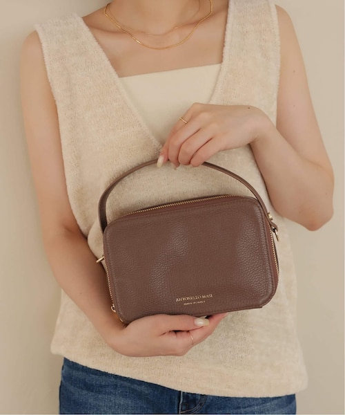 ANTONELLO MASI/アントネッロマージ SLOBE別注 レザーハンドルバッグ