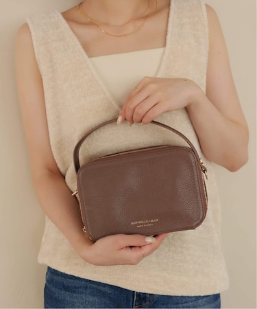 ANTONELLO MASI/アントネッロマージ SLOBE別注 レザーハンドルバッグ