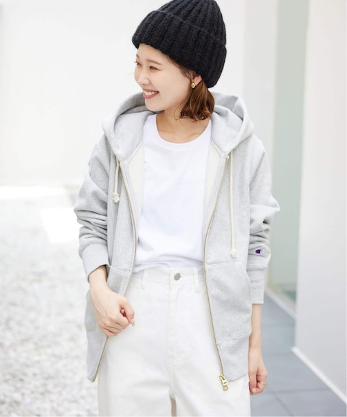 《追加》Champion/チャンピオン SLOBE別注 ダブルジップパーカー