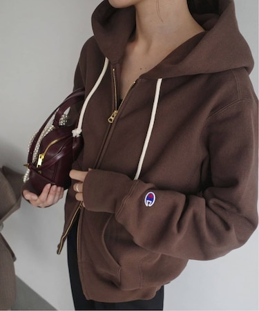 《追加》Champion/チャンピオン SLOBE別注 ダブルジップパーカー