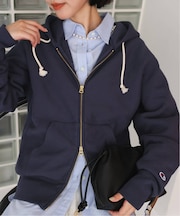 《追加》Champion/チャンピオン SLOBE別注 ダブルジップパーカー