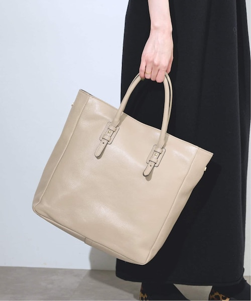 MARCO BIANCHINI マルコビアンキーニ＊レザートートバッグ ベージュ MARCO BIANCHINI/マルコビアンキーニ レザートートBAG 24056｜フォー
