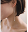 unique/ユニーク SLOBE別注 ダイヤモンドチェーンピアス