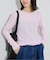 《追加6/一部カラーWEB・店舗限定》miller  SLOBE別注 SHEER RIB クルーネック