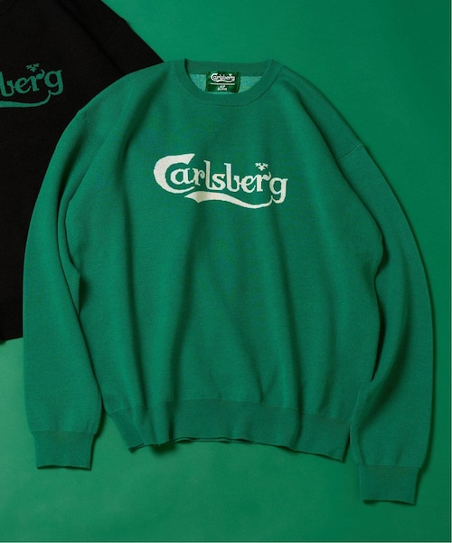 CARLSBERG × 417 jacquard LOGOKNIT｜フォーワンセブン