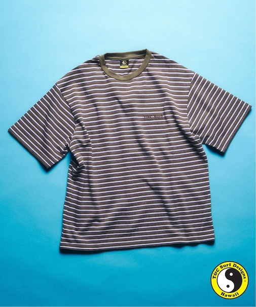 T&C SURF DESIGNS 417別注 マルチボーダー Tシャツ