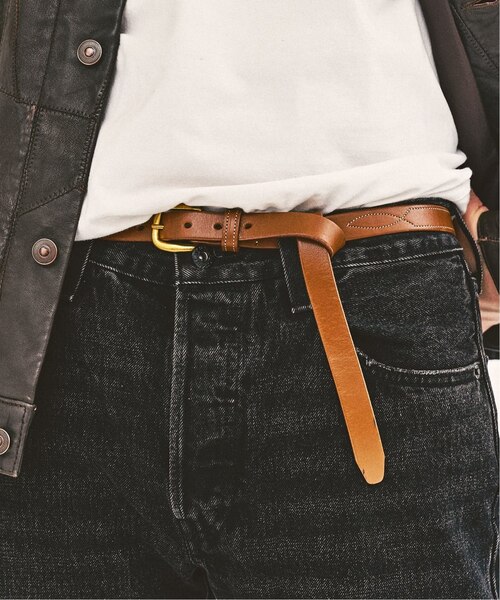 TORY LEATHER / トリーレザー 417別注 3/4inch REPEATED STITCH