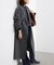 souple wool ダブルフェイスロングコート