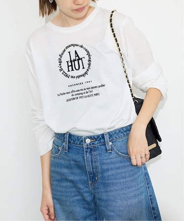La Hutte/ラ ユット SLOBE別注 ロンTEE