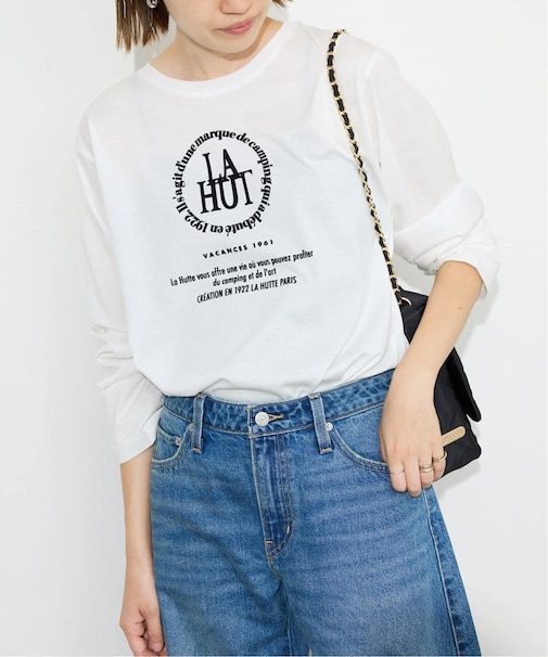 La Hutte/ラ ユット SLOBE別注 ロンTEE