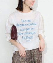 La Hutte/ラ ユット SLOBE別注 ロンTEE