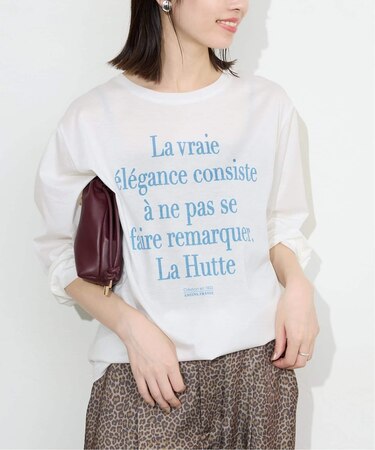 La Hutte/ラ ユット SLOBE別注 ロンTEE