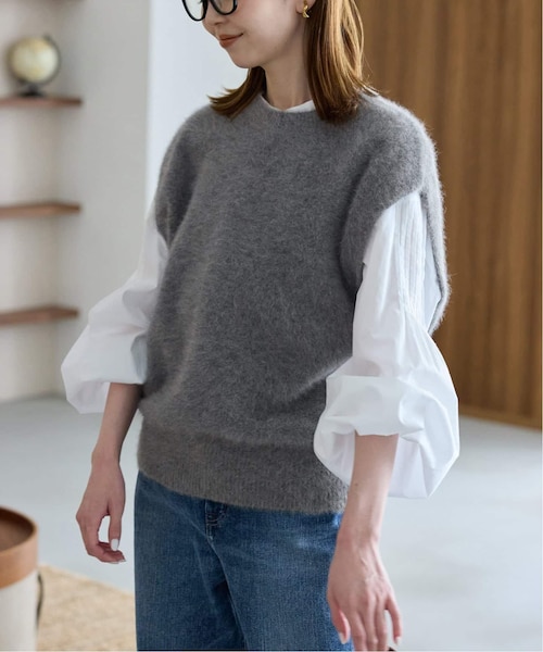 フォックスアルパカ ニットベスト｜フォーワンセブン