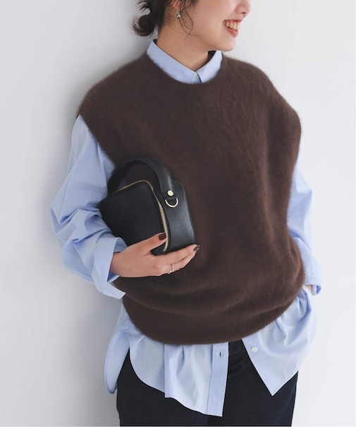 フォックスアルパカ ニットベスト