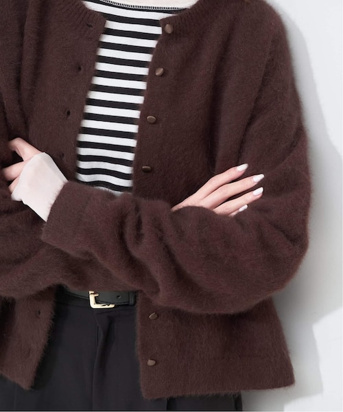 フォックスアルパカカーディガン｜フォーワンセブン スローブイエナの