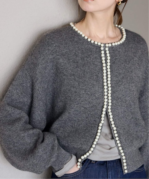 パールカーディガン