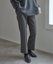 《吸湿発熱/WEBのみ4サイズ展開》CIRCULATE WARM スティックパンツ